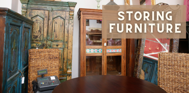 How To Store Furniture In A Storage Unit Or A Garage The Right Way
